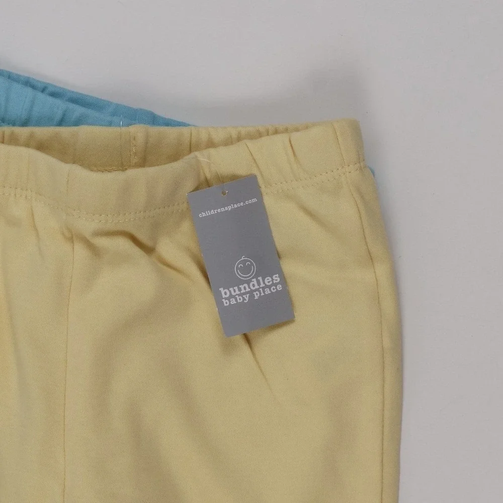 Childrens Place Bundles Baby Pants 2-Pack Yellow Blue 18-24M NWT
